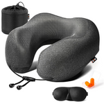 Travel pillow memory foam neck