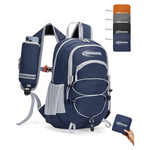 Foldable backpack RFID