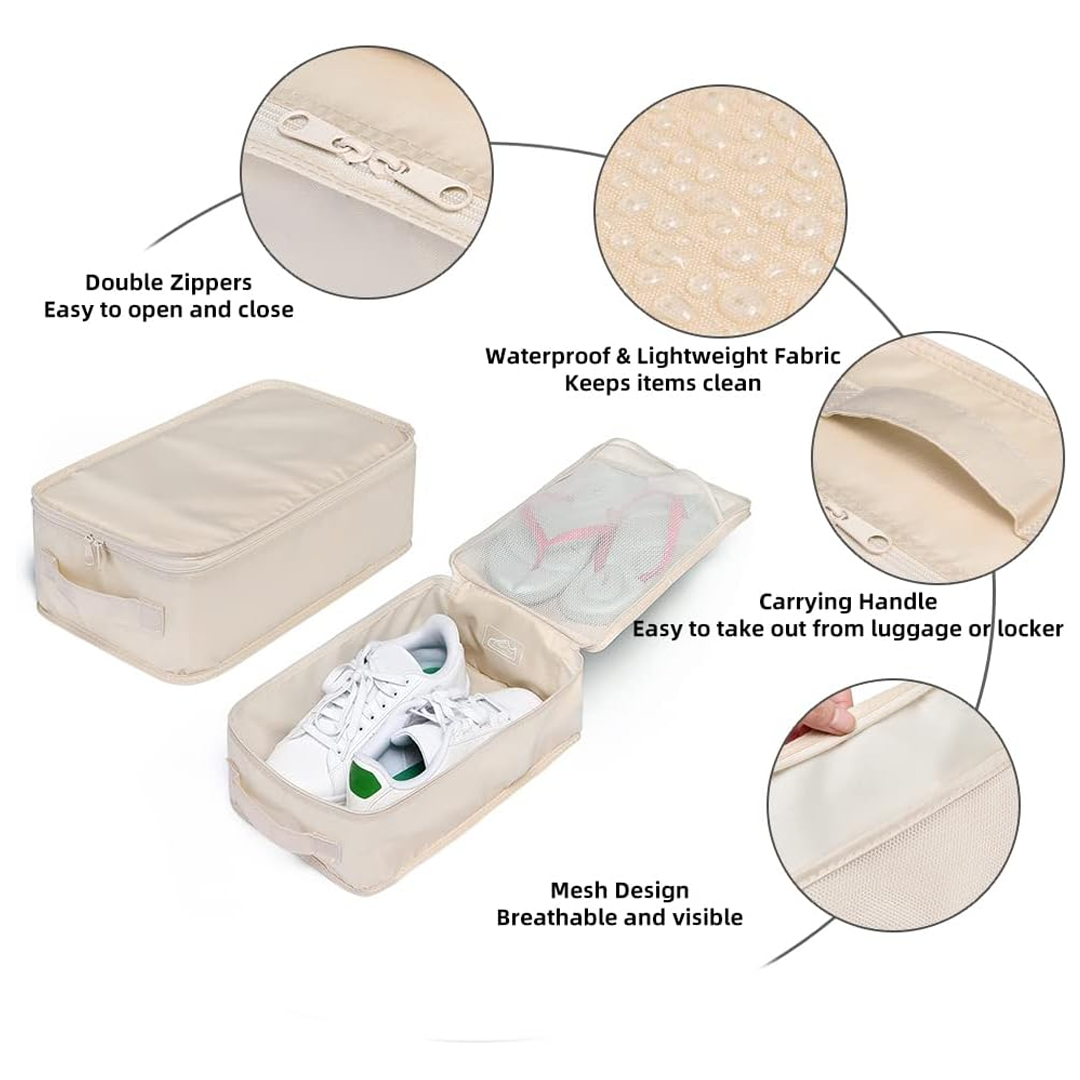 Shoe storage travel bag (pack)