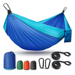 Portable hammock parachute