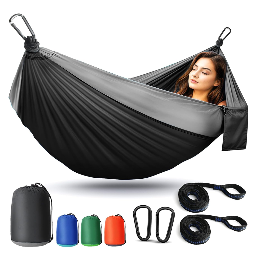 Portable hammock parachute