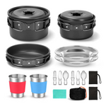Camping cookware mess kit