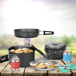 Camping cookware mess kit