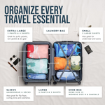 Compression packing cubes (set 8pc)