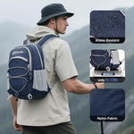 Foldable backpack RFID