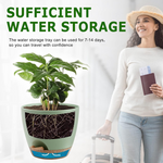Self-watering planter set (4pc)