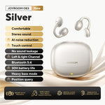 Clip-On Earbuds Wireless Open Ear Earbuds Headphones with Auto L-R Recognition Omni Tap Control Immersive Sound JR-OE3
