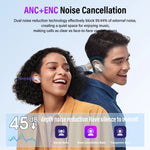 Touch Screen Wireless Earbuds, Bluetooth 5.4 Ear Buds with Multifunctional with ENC Noise Cancelling Micclear Calls Earphones, 48H Bass Stereo Headphones, IP7 Waterproof Headphones for Workout