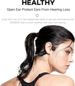 Pine Tree Tools As1-G Bone Conduction Headphones Bluetooth 5.0 Wireless Open Ear Gray