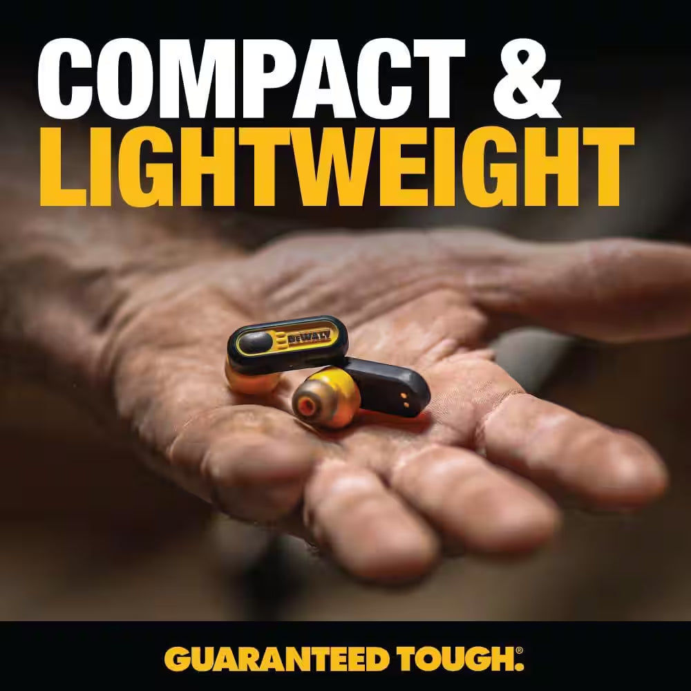 DW2 Jobsite True Wireless Earbuds with Charging Case