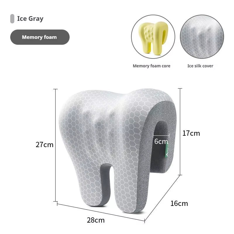 Office Chair Headrest Pillow Head Neck Shoulder Support Cushion Ergonomic Neck Rest Pillow Memory Foam Nap Sleeping Pillow