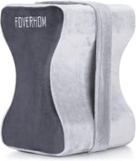 Memory Foam Knee Pillow,Orthopedic Leg Pillow for Sciatica Relief,Back Pain, Pregnancy, Leg Pain, Hip Pain and Sciatica Relief, Grey
