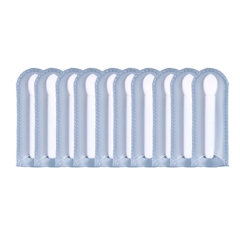 10Pcs Silicone Lip Brush Set Small Makeup Brushes Lipstick Applicator Brushes for Lip Care Makeup Use