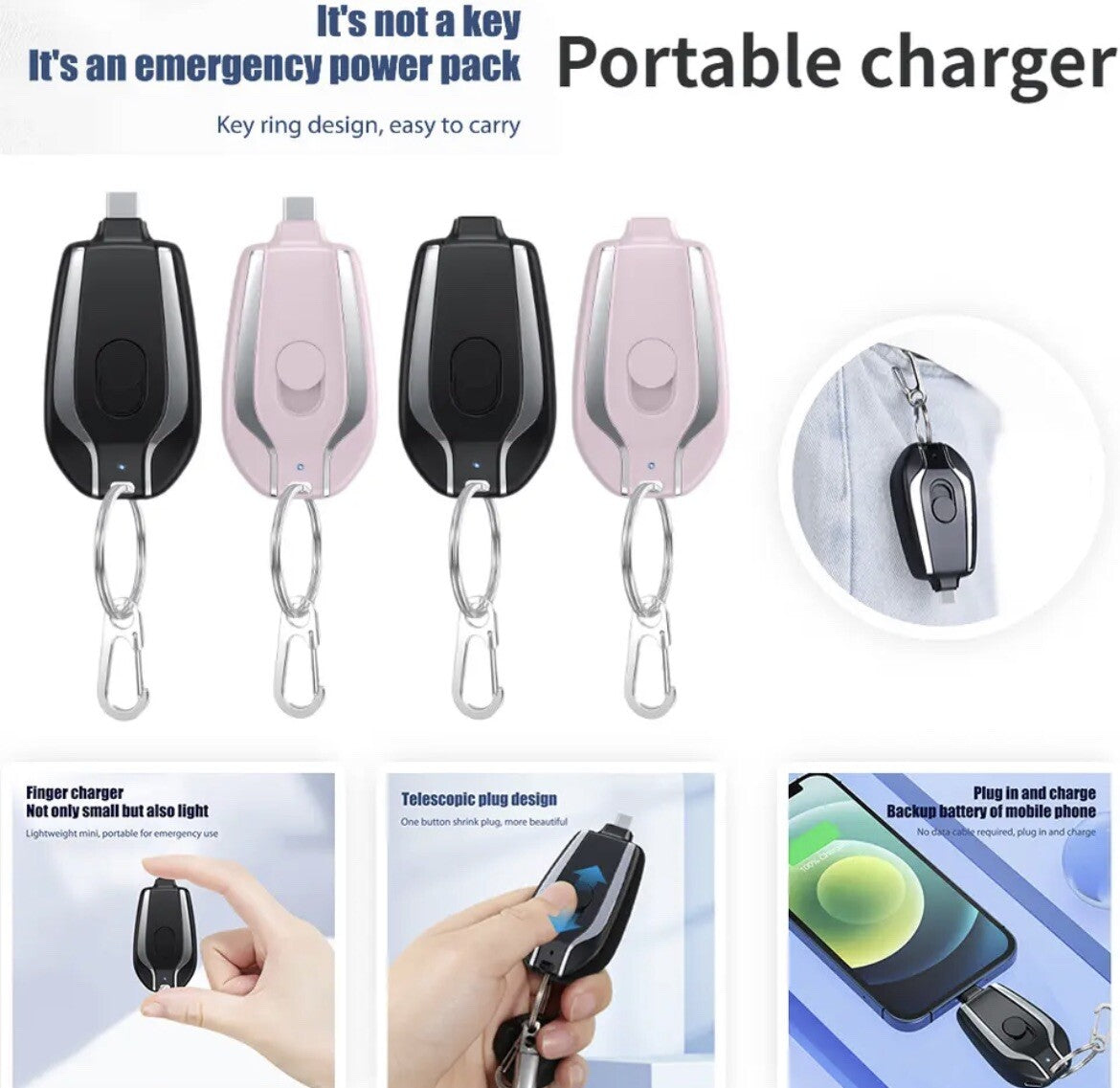 Portable Mini Power Bank