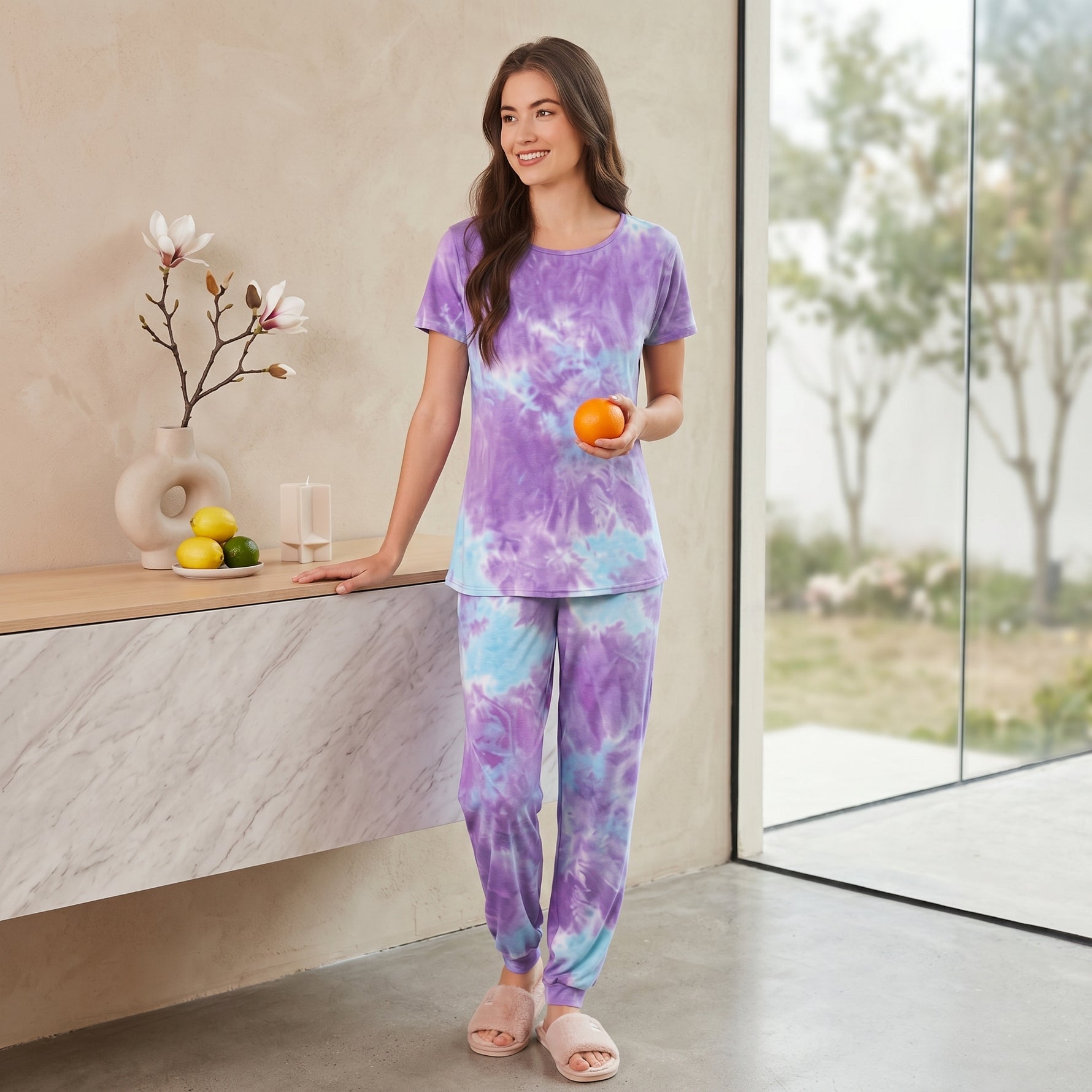 Tie-dye lounge set 2pc
