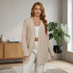 Cloud fleece cardigan