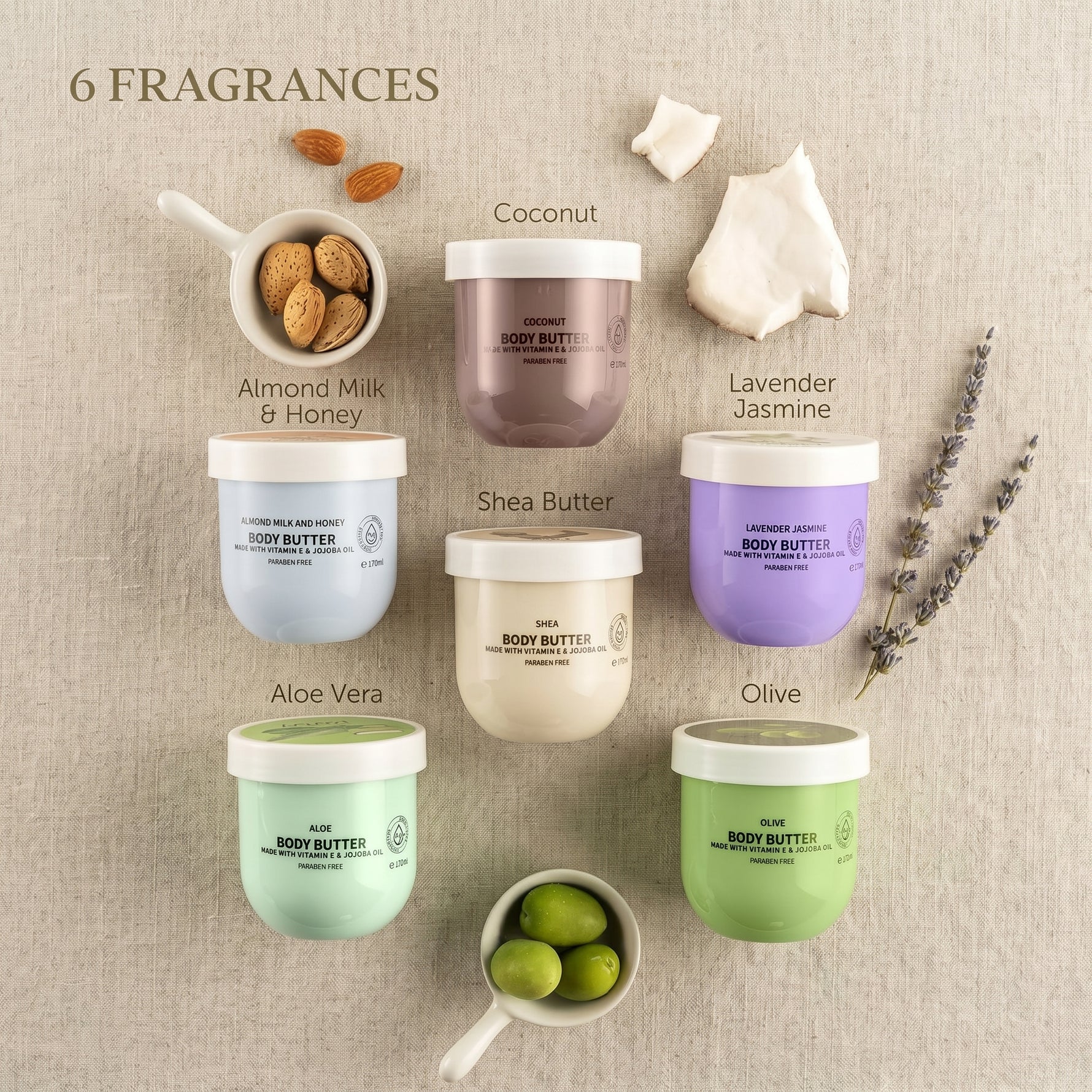 Whipped body butter set