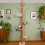 Modern cat tree condo (5-tier)