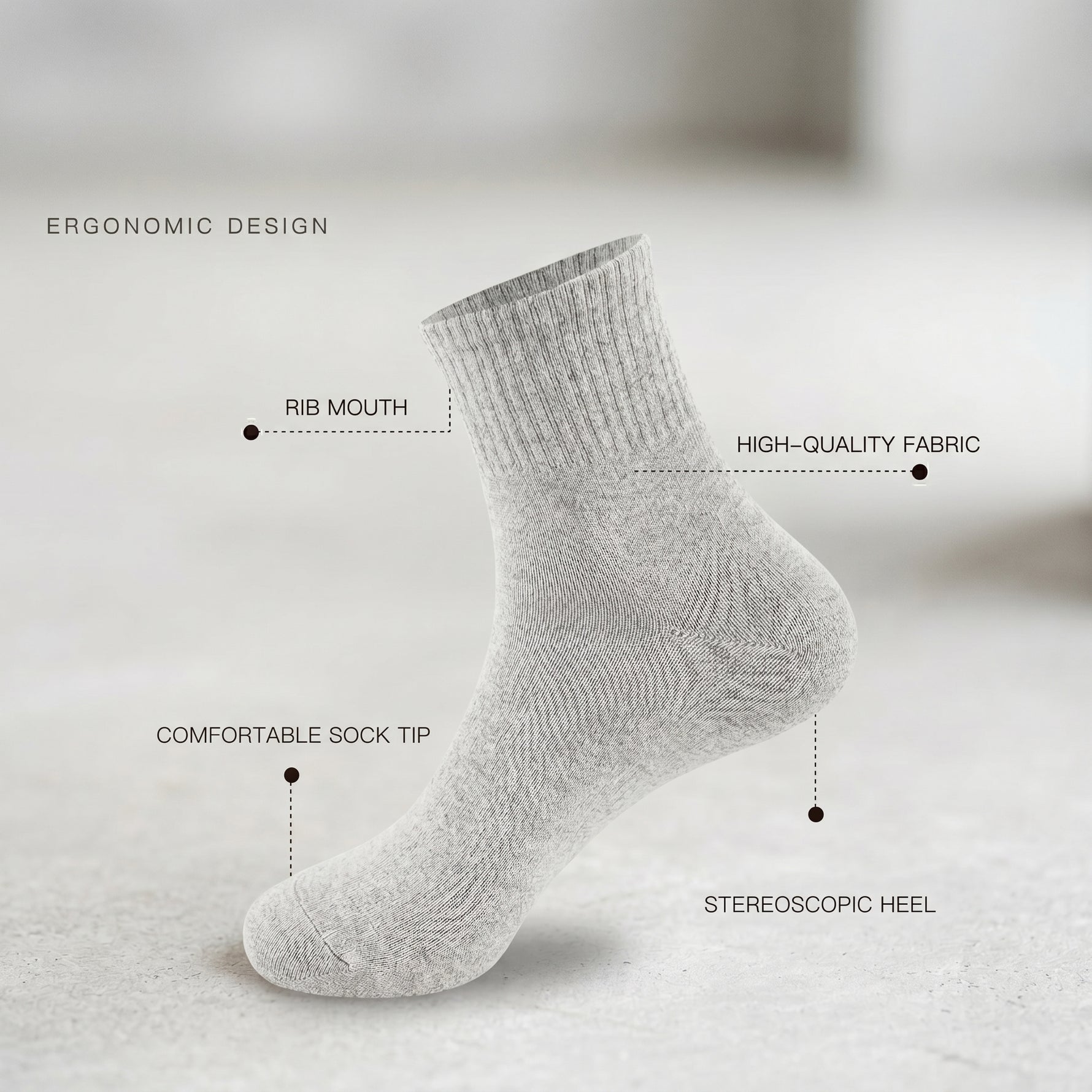 Crew socks pack (6pc)