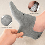 No-show socks silicone grip (5pc)