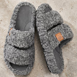 Toasty fleece bedroom slippers