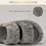 Toasty fleece bedroom slippers
