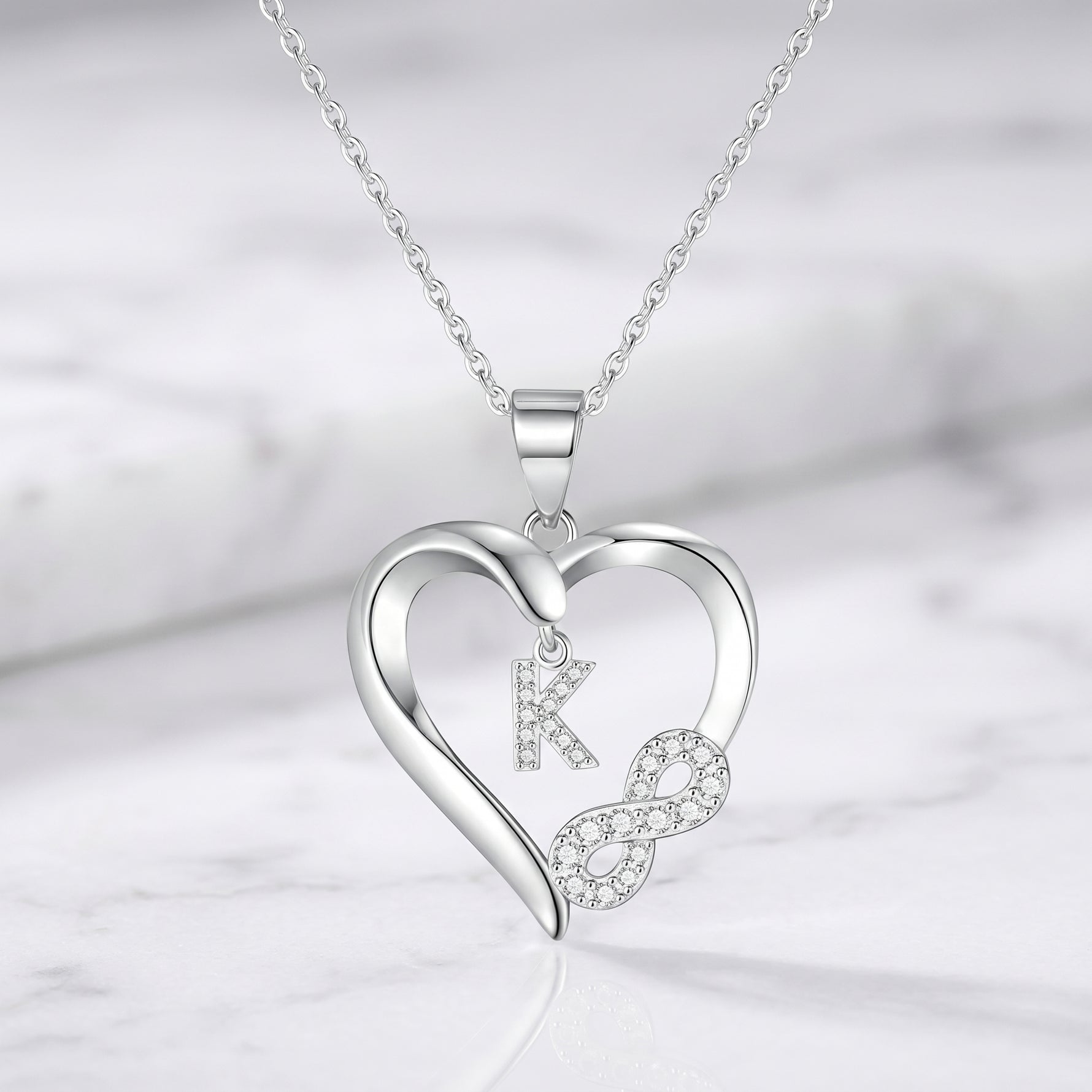 Sterling silver name necklace