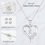 Sterling silver name necklace
