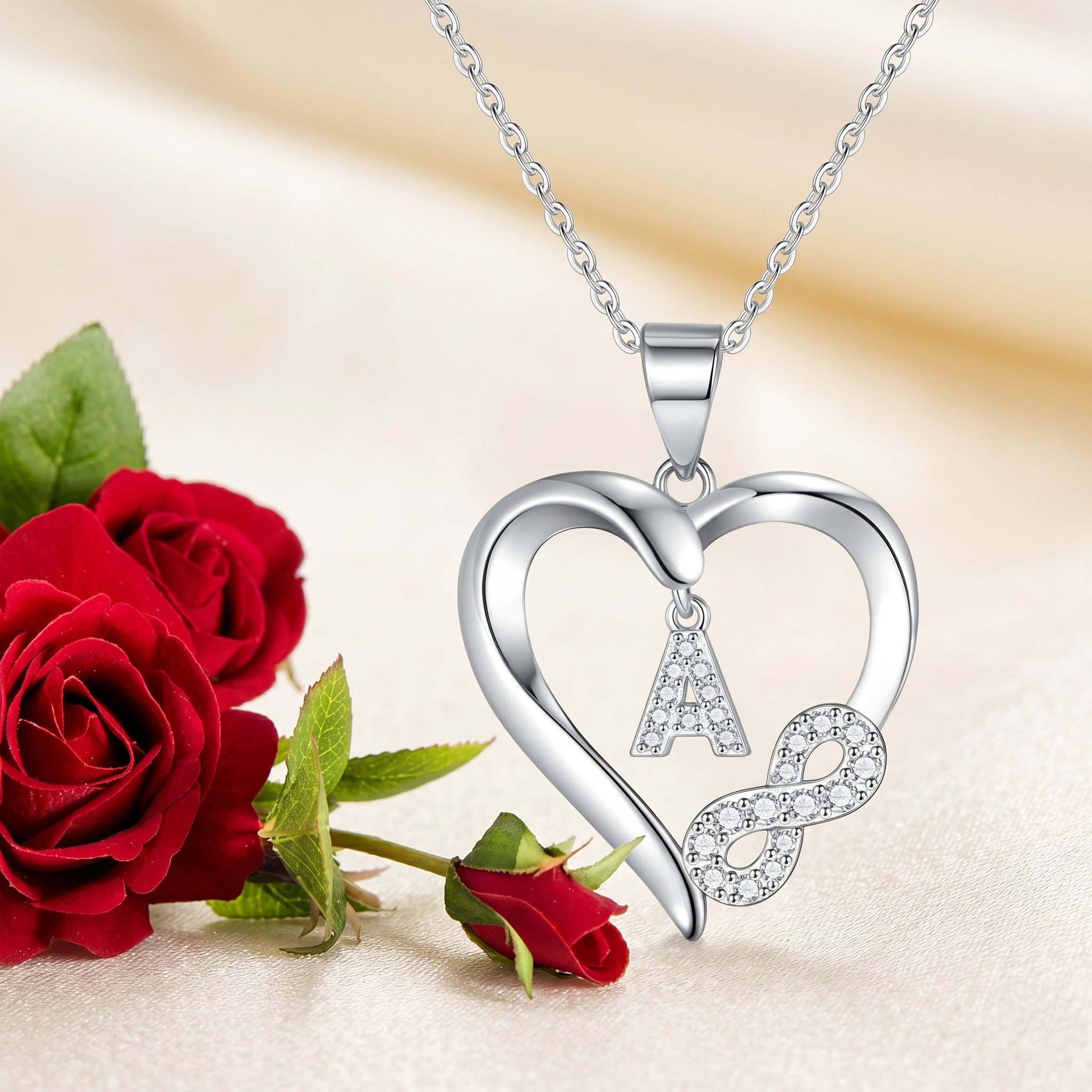 Sterling silver name necklace