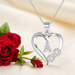 Sterling silver name necklace