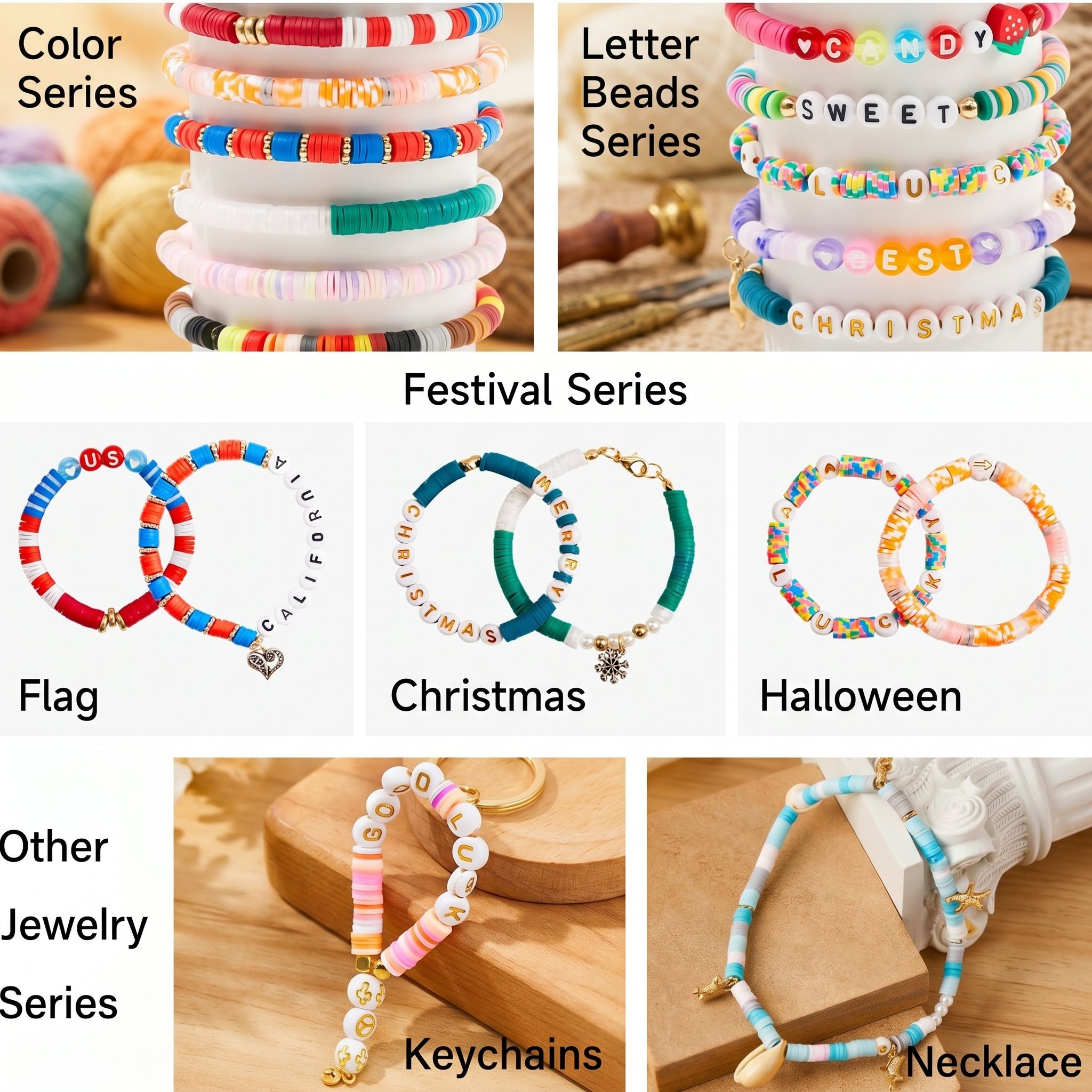Bead bracelet jewelry kit