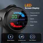 Touchscreen massage gun (30-speed)
