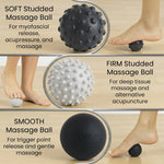 Spiked massage ball set