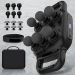 Cordless body massage gun (6 heads)