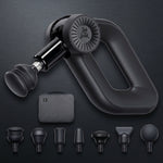Premium carbon massage gun kit
