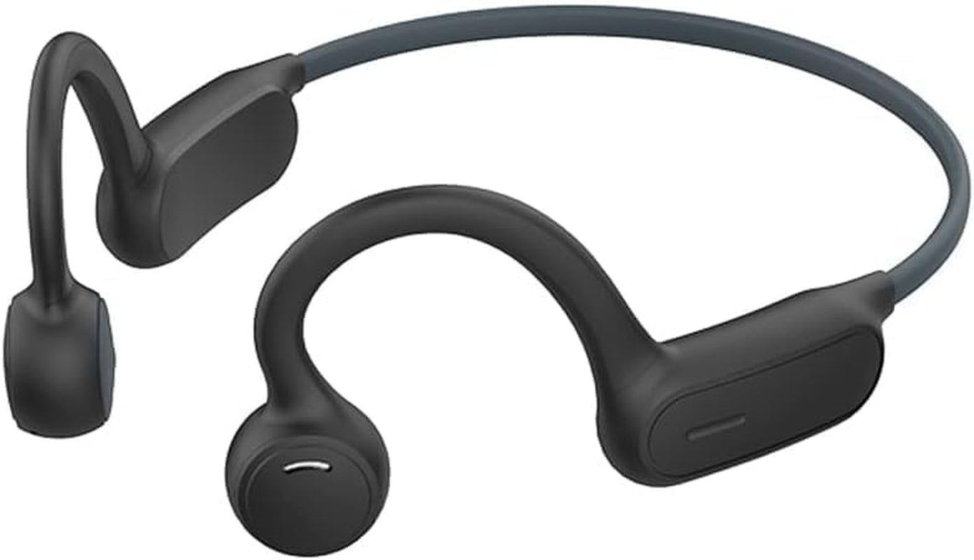 Pine Tree Tools As1-G Bone Conduction Headphones Bluetooth 5.0 Wireless Open Ear Gray