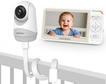 Baby Monitor-Hb6256-M-5.0 Inch Video Baby Monitor with Remote Pan and Tilt Function