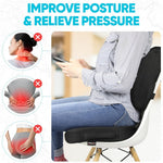 Office Chair Cushion and Back Support for Office Chair, Lumbar Support Pillow, M
