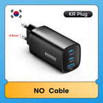 Gan USB Type C Charger 65W 45W PPS PD QC4.0 Quick Charger for Macbook Laptop IPAD Tablet Iphone 14 Samsung S23 Ultra