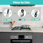 Stove Knob Covers Door Knob Safety Cover for Kids Gas Stove Knob Locks Oven Knob Covers for Child Pet Safety Childproofing Tools