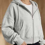 Cropped hoodie women